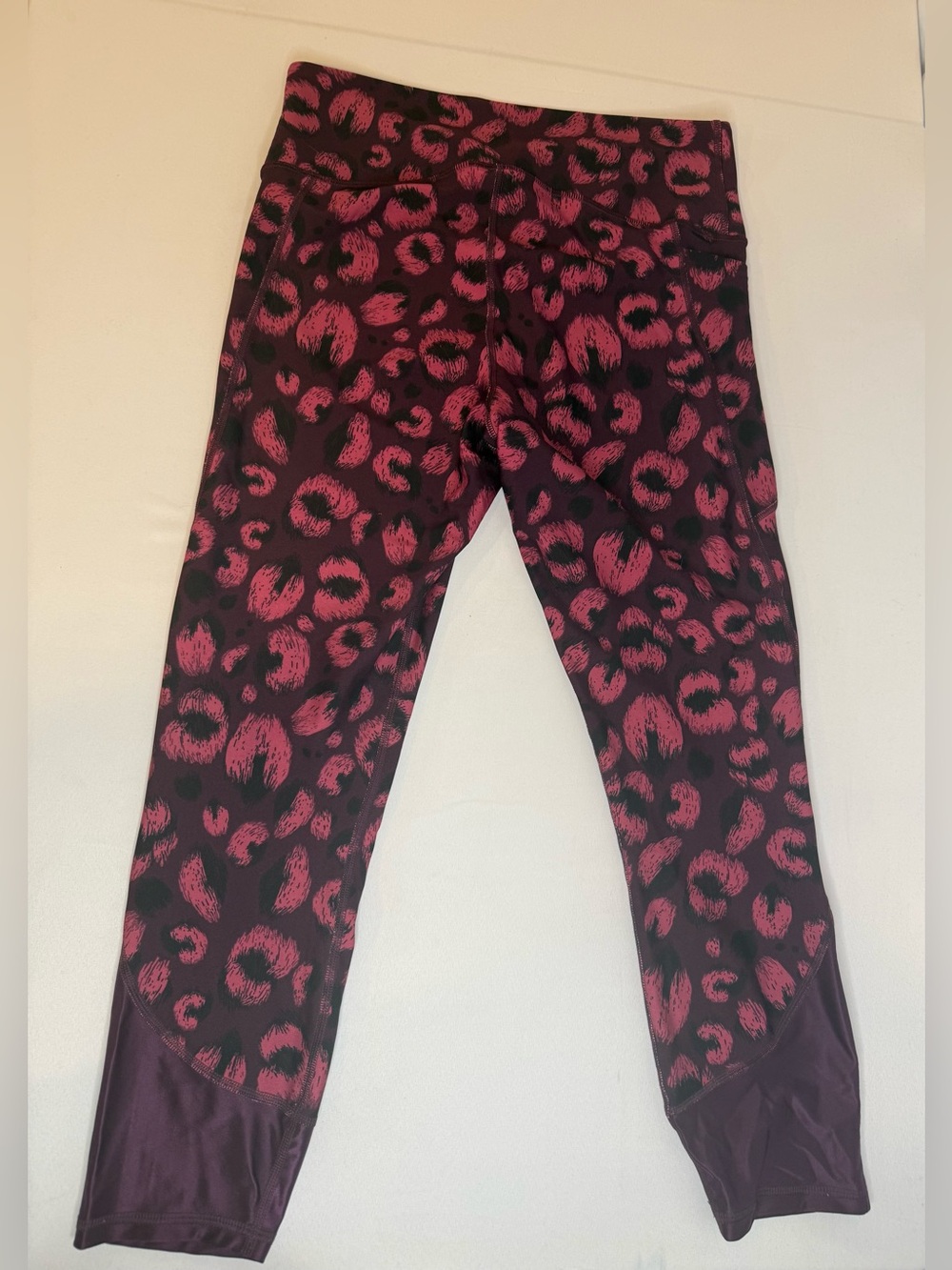 Pink and Black Leopard Print Under Armor LG